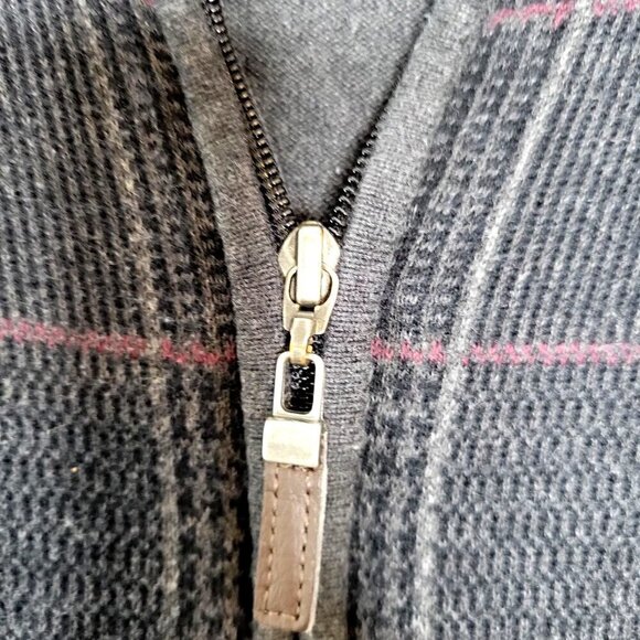 Tasso Elba Jacket Zip Up Sweater Size M - Picture 10 of 12